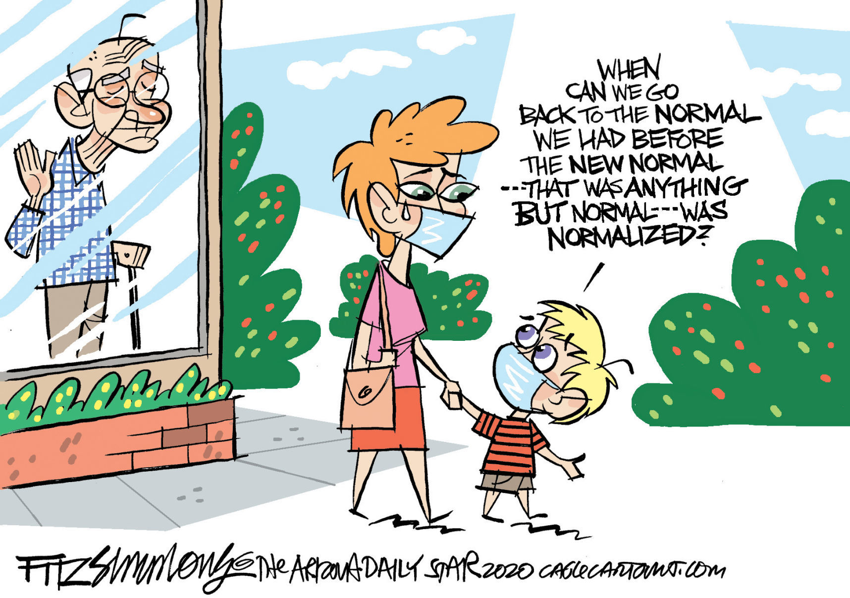 Daily Fitz Cartoon: Normal
